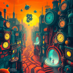ChronoChaser: Who's Time is It Anyway? - Text-based game