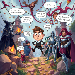 MetaQuest Chronicles: Whose Adventure Is It Anyway? - Text-based game
