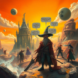 Questception: Whose Adventure is It Anyway? - Text-based game