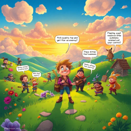 Chronicles of the Clueless: Whose Quest Is It Anyway? - Text-based game