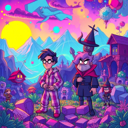 MetaMayhem: Whose Adventure Is It Anyway? - Text-based game