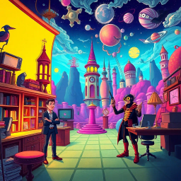 Chaos Chronicles: Who's Adventure Is It Anyway? - Text-based game