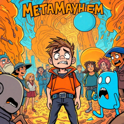MetaMayhem: Whose Adventure is it Anyway? - Text-based game