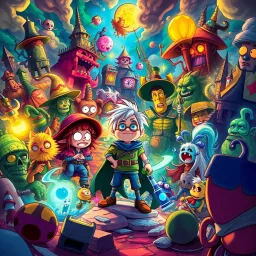Chaos Chronicles: Whose Adventure Is It Anyway? - Text-based game