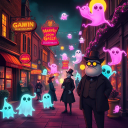 Hello, Whose Ghost Is It Anyway? - Text-based game
