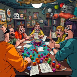 Whose Roll is It Anyway? - Text-based game