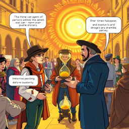 ChronoChaser: Who's Time Is It Anyway? - Text-based game