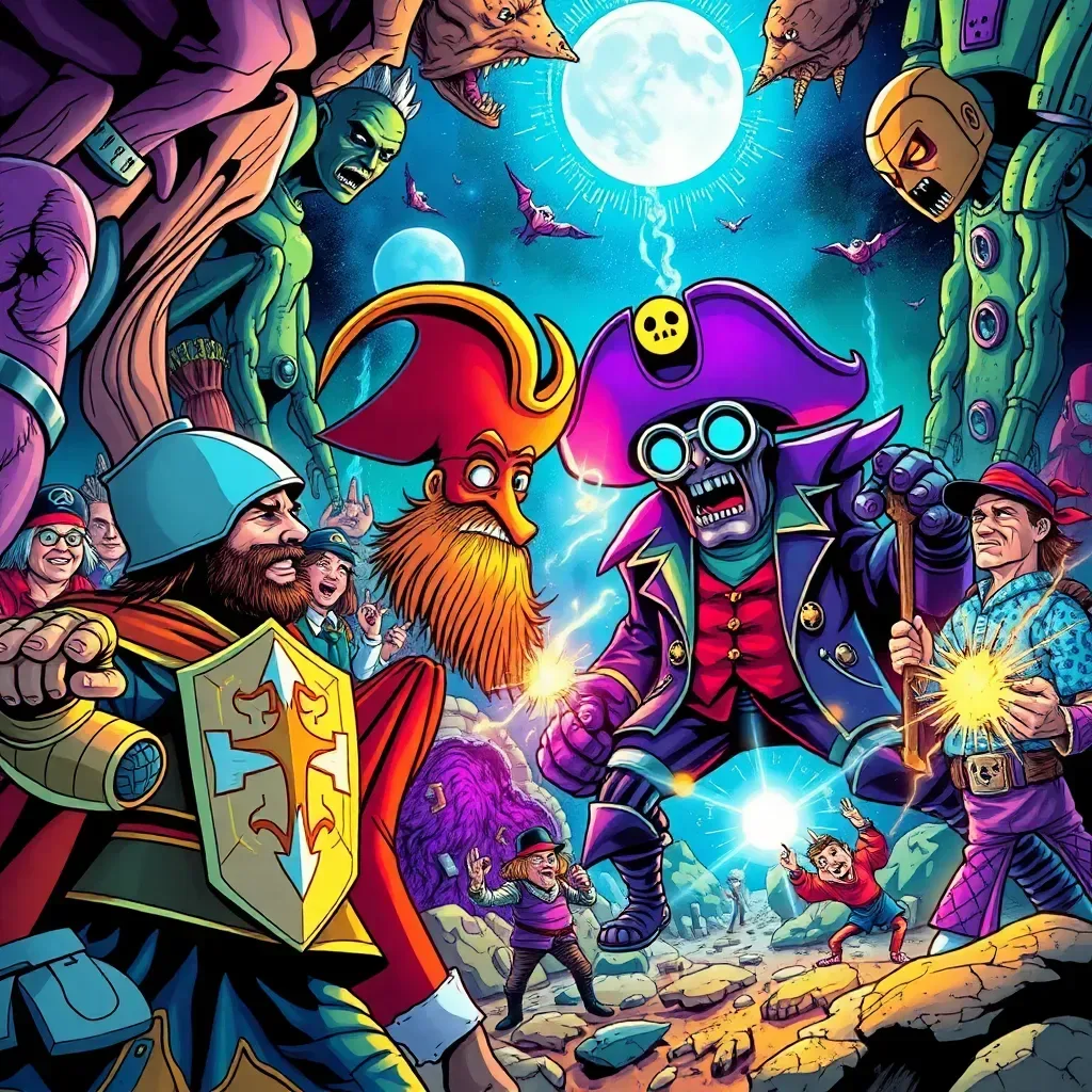 Metamayhem: Whose Adventure Is It Anyway?