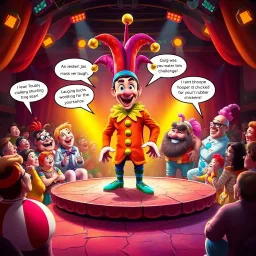 Whose Mirth Is It Anyway? - Text-based game