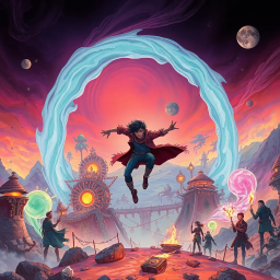 Spectrum Wars: Which Dimension is it Anyway? - Text-based game
