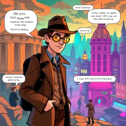 Chrono-Capers: Whose Time Is It Anyway? - Text-based game