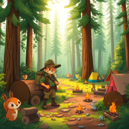 Whose Logs Are These, Anyway? - Text-based game