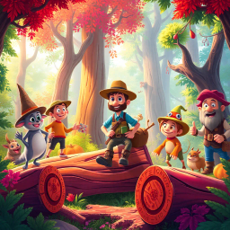 Loggers and Laughter - Text-based game