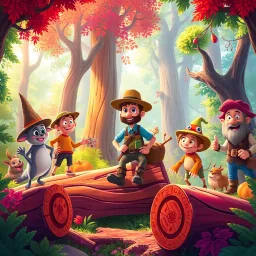 Loggers and Laughter - Text-based game