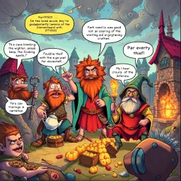 Whose Quest is It Anyway? - Text-based game