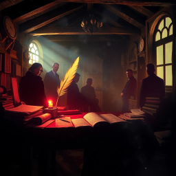 Chronoscribe: Whose Story Is It Anyway? - Text-based game
