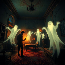 Whose Ghost Is It Anyway? - Text-based game