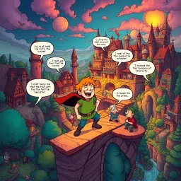 Questception: Whose Adventure is it Anyway? - Text-based game