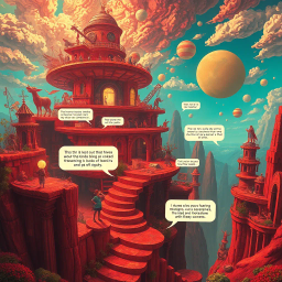 Questception: Whose Adventure is it Anyway? - Text-based game