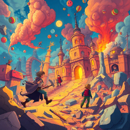Chaos Chronicles: Whose Adventure Is It Anyway? - Text-based game