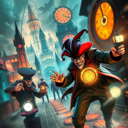 Chrono Chasers: Whose Time is It Anyway? - Text-based game