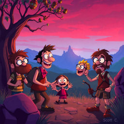 MetaQuest: Whose Adventure Is It Anyway? - Text-based game