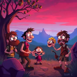 MetaQuest: Whose Adventure Is It Anyway? - Text-based game