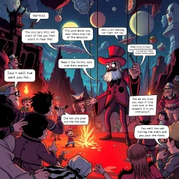 Metamayhem: Whose Adventure Is It Anyway? - Text-based game