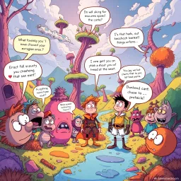 Chronicles of the Clueless: Who's Quest Is It Anyway? - Text-based game