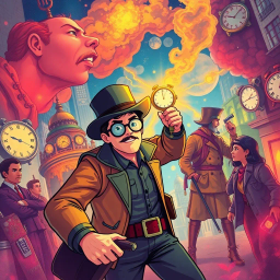 Chrono Clash: Whose Time is it Anyway? - Text-based game