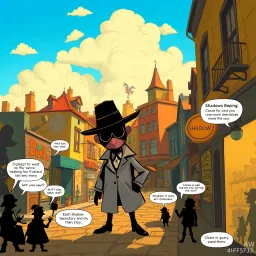 Whose Shadow Is It Anyway? - Text-based game