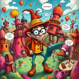 Ego Odyssey: Whose Adventure is it Anyway? - Text-based game