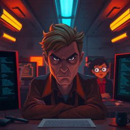Binary Backstabber - Text-based game