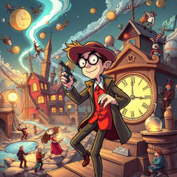 ChronoQuibbles: Whose Time Is It Anyway? - Text-based game
