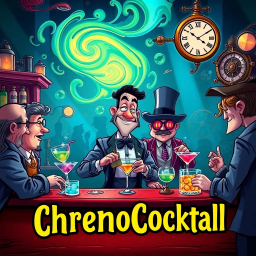 ChronoCocktail: Whose Time is It Anyway? - Text-based game