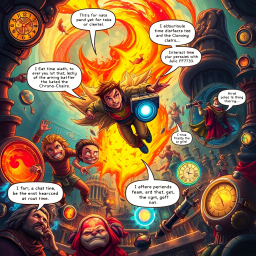 Chrono-Shift: The Temporal Trials - Text-based game