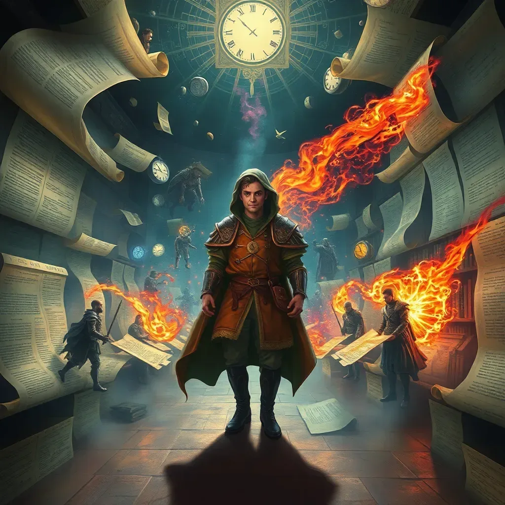 Chronoscribe: Whose Story Is It Anyway?