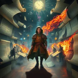 Chronoscribe: Whose Story Is It Anyway?