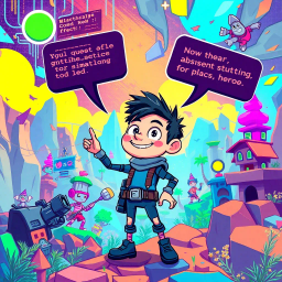 MetaQuest: Whose Adventure Is It Anyway? - Text-based game