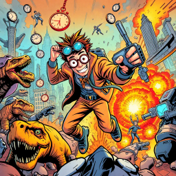 ChronoCarnage: Whose Time Is It Anyway? - Text-based game