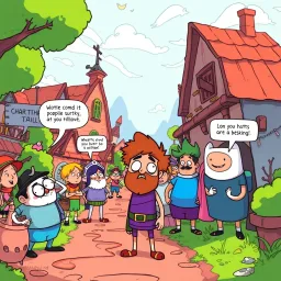 Chronicles of the Clueless: Who's Quest Is It Anyway? - Text-based game