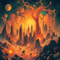 Chronicles of Chaos: Whose World is it Anyway? - Text-based game