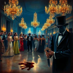 Murderous Masquerade - Text-based game