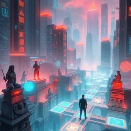 Mythos in the Matrix - Text-based game