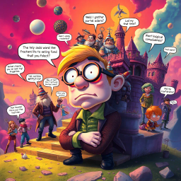 Chaos Chronicles: Whose Adventure is it Anyway? - Text-based game