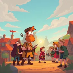 Questception: Whose Adventure is it Anyway? - Text-based game