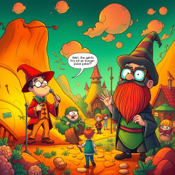 Chronicles of the Clueless: Whose Quest Is It Anyway? - Text-based game