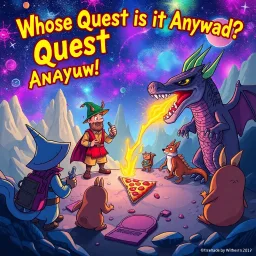 Whose Quest is it Anyway? - Text-based game