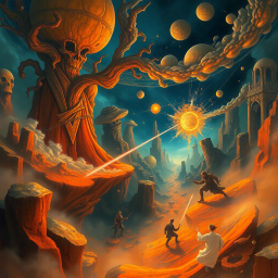 Dreamscape Duel: Whose Nightmare Is It Anyway? - Text-based game