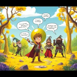 Chronicles of the Clueless: Whose Quest Is It Anyway? - Text-based game